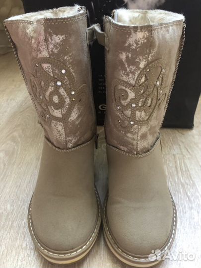 Сапоги угги Geox 29 для девочки Геокс