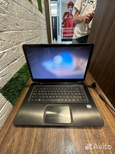 Супер Ультрабук HP 4ядра\8gb\15.6 HD\SSD 256