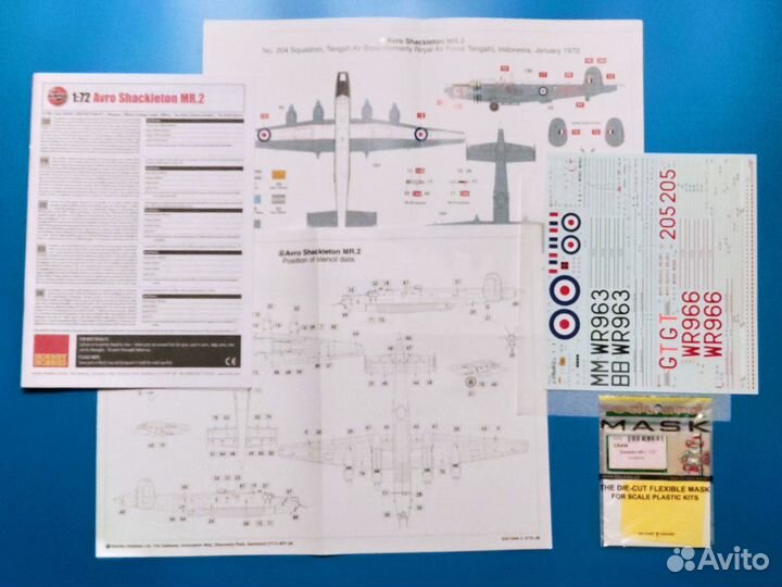Сборная модель Shackleton MR.2 1/72 Airfix