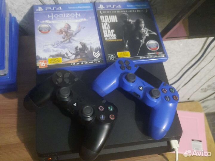 Sony playstation 4 PS4 1tb с играми