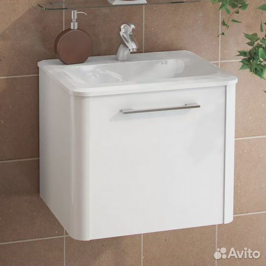 Тумба с раковиной ingenium med/d 600.02 тумба с р