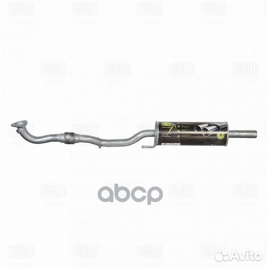 Резонатор VW Polo Sedan (RUS) (10) 1.6i cfna с