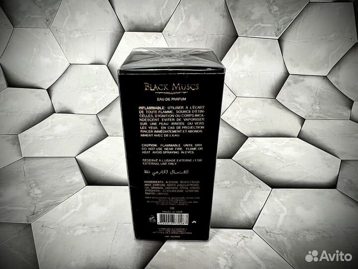 Духи для денщин и мужчин Black muscs