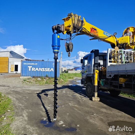 Услуги ямобура бурение вездеход