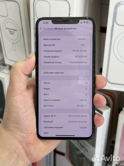 iPhone Xs Max, 256 ГБ