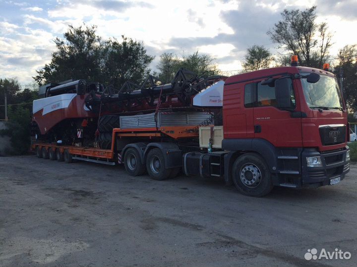 Услуги Аренда трала. Перевозка габарита негабарита