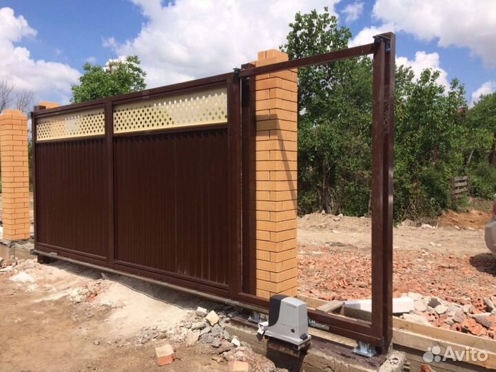 Ворота на заказ 