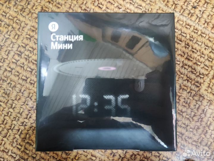 Колонка Яндекс Станция Мини с часами(yndx-00020K)