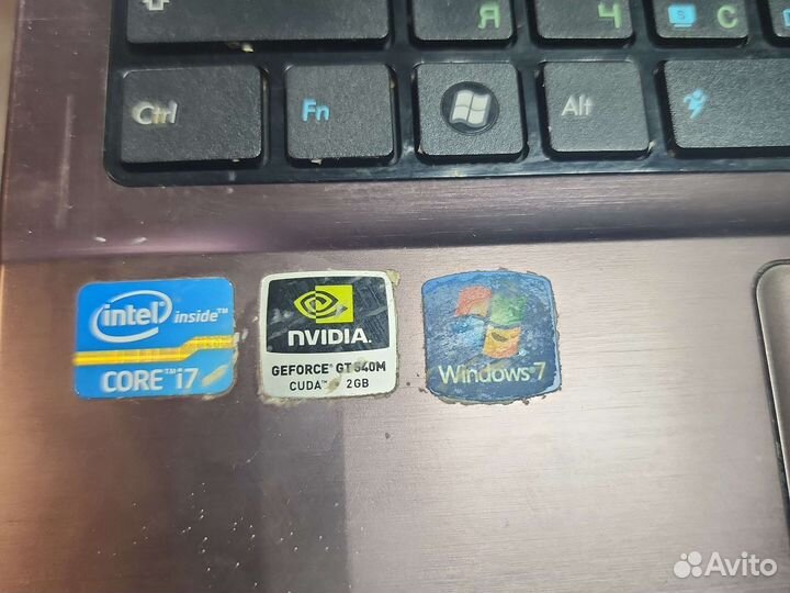 Мощный игровой ноутбук asus x53s i7 Nvidia ge forc