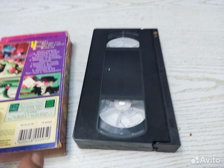 Видеокассета VHS чебурашка лицензия