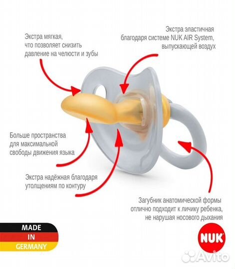 Соска 0-6 месяцев