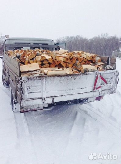 Дрова дубовые колотые