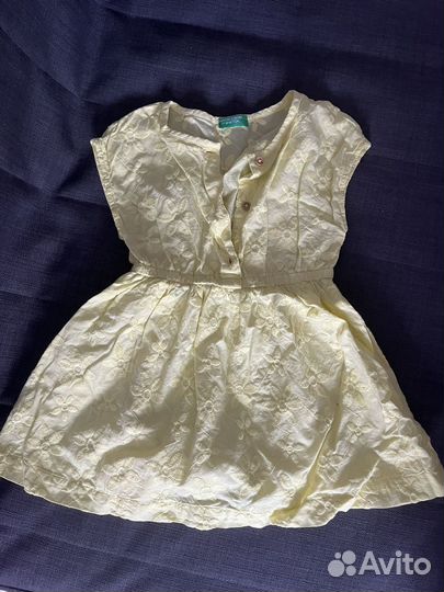 Платье для девочки 92