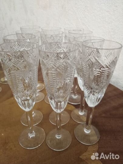 Рюмки, Дятьковский хрусталь,СССР,1985 год