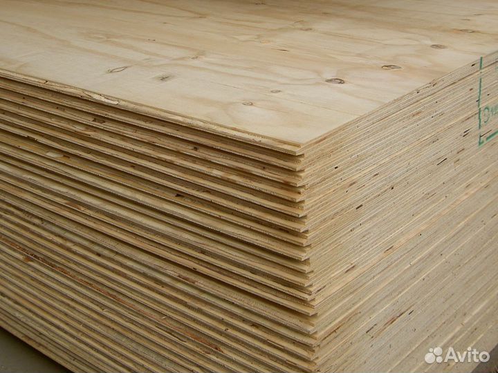 Фсф фанера 15*1200*2400 мм сорт 3/3 хвоя