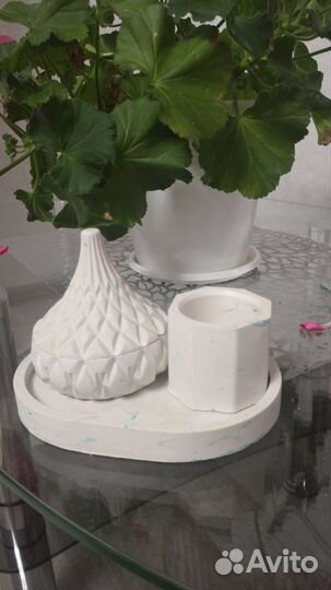 Изделия из гипса и на лазерном гравёре