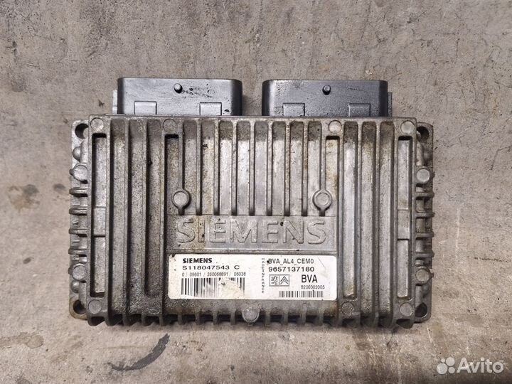 Блок управления АКПП Peugeot 206 1.4