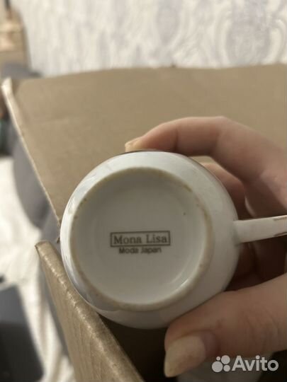 Старая посуда чайные сервиз Mona Lisa
