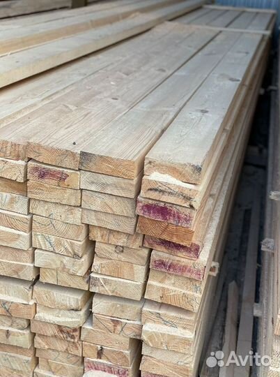 Доска обрезная 50х150х6000мм с доставкой