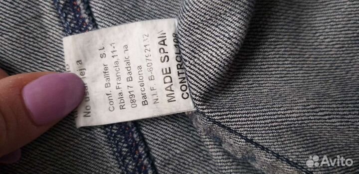 Жилетка джинсовая на мальчика 140-146