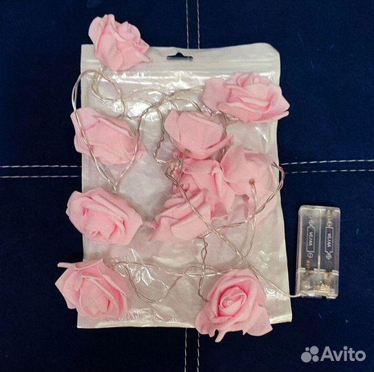 Украшение для декора дома, Белые розы