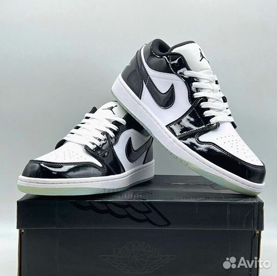 Кроссовки Nike Air Jordan 1 Low Concord, арт.22108