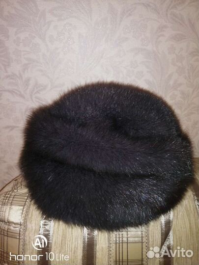 Шапка норковая женская