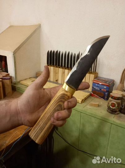 Нож охотничий якутский кованый