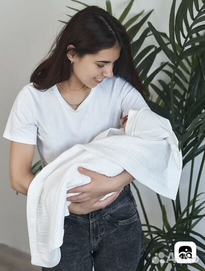 Конверт на выписку из муслина