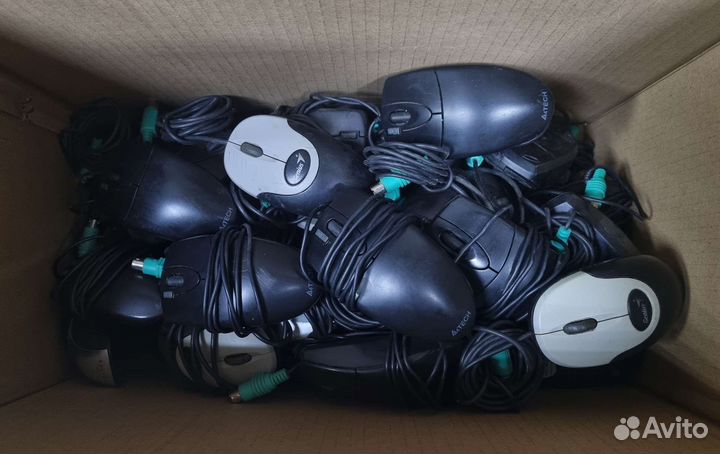 Компьютерные мыши и клавиатуры ps2