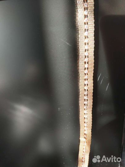 Пояс женский, золотистый метал