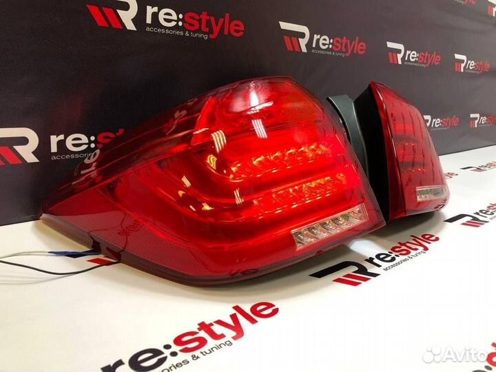 Фары задние Toyota Highlander (XU40) 09-13г