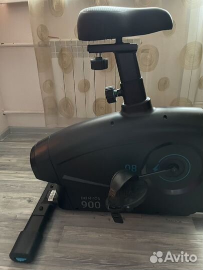 Велотренажер Decathlon bike 900 Domyos, черный