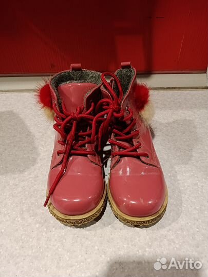 Ботинки демисезонные для девочки 26 размер