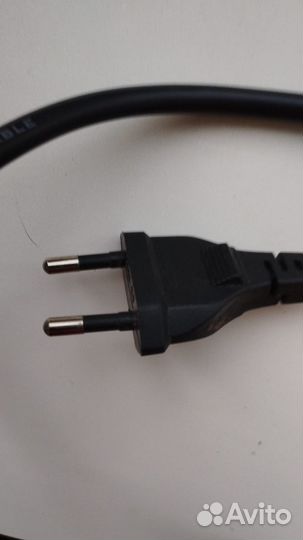 Кабель питания компьютерный черный