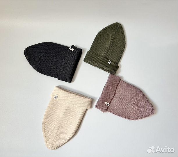 Шапочки из мериноса GG новые