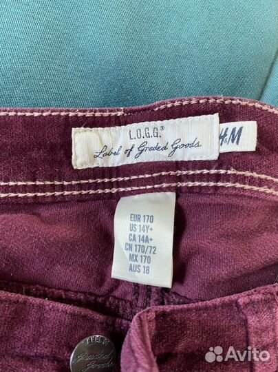 Брюки на девочку, рост 170, бренд H&M