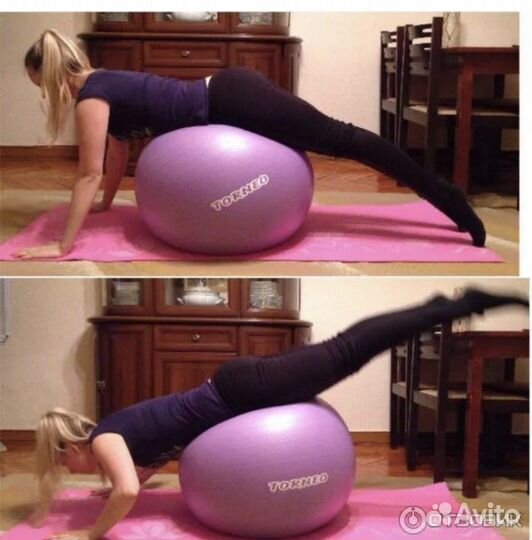 Гимнастический мяч 65 см torneo