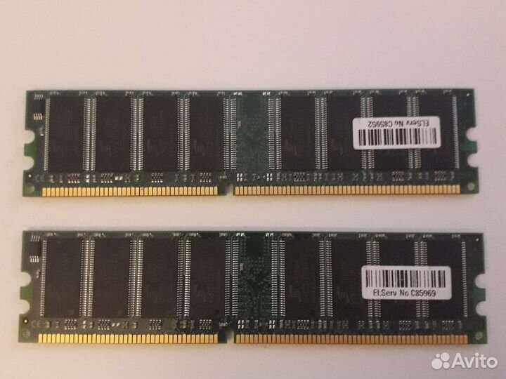 Ddr 1 по 1gb Kingston KVR Оперативная память