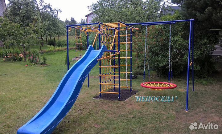 Детская игровая площадка «Орбита с Паутинкой»