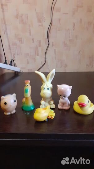 Игрушки из литой резины, СССР