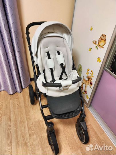 Коляска noordi fjordi 2 в 1 экокожа