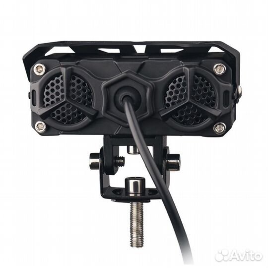 Светодиодные фары для мотоцикла, 3 линзы. (2шт.)