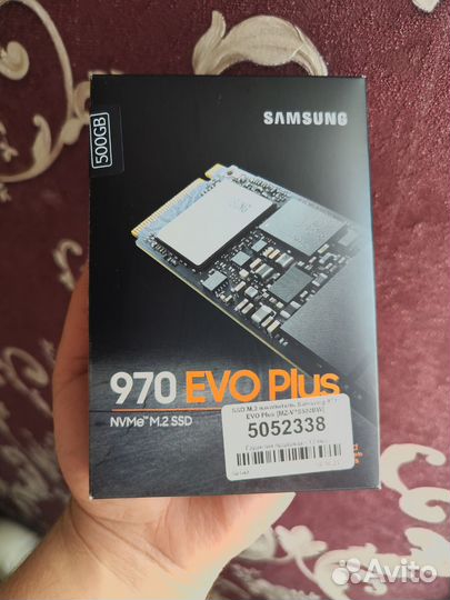 Ssd m2 samsung 970 evo plus 500