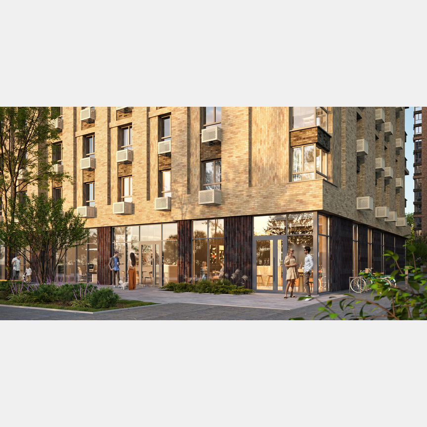 1-к. апартаменты, 36,5 м², 22/23 эт.