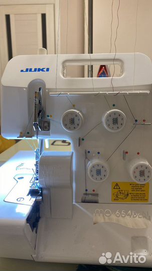 Оверлок juki 654 den