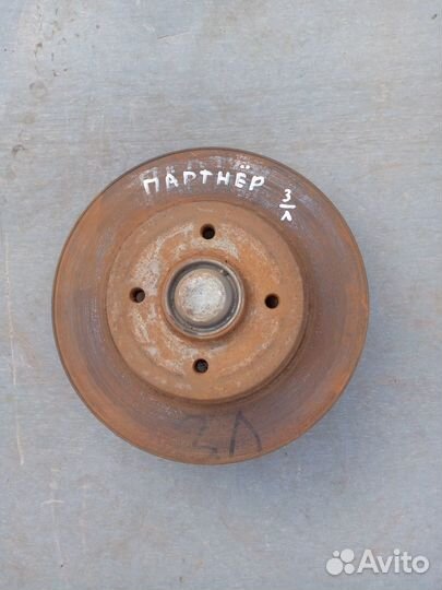 Диск тормозной задний Peugeot Partner Tepee B9