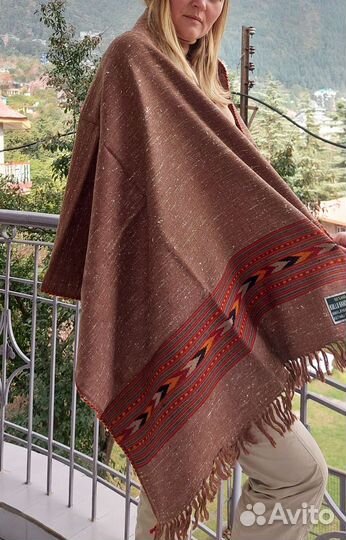 Гималайский палантин из натуральной шерсти