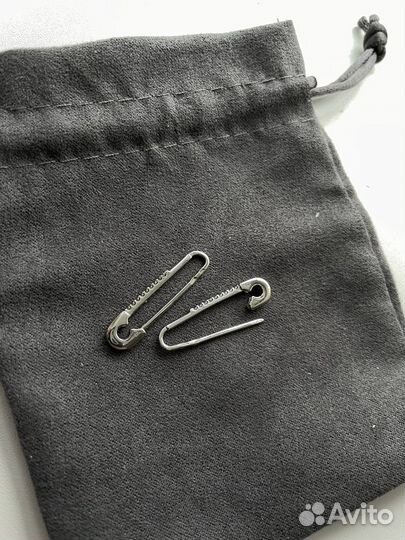 Серьги серебро с фианитами