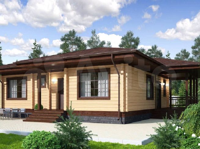 Дом 100 м² на участке 10 сот.